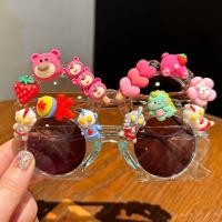 ราคา แว่นกันแดดเด็ก ลายการ์ตูน แต่งลาย 3D น่ารัก สไตล์เกาหลี แฟชั่น ใส่สบาย เหมาะหน้าร้อน เด็กผู้หญิง (53907727945)