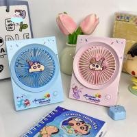 ราคา พัดลมพกพา Shinchan ลายการ์ตูนน่ารัก พัดลมตั้งโต๊ะ ขนาดเล็ก ลมแรง ชาร์จได้ ใช้สะดวก (50958180303)