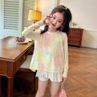 ราคา เสื้อกันแดดเด็กผู้หญิง เสื้อแขนยาวเด็ก แฟชั่นเด็ก เสื้อกันแดดบาง ใส่เที่ยว (49907168568)