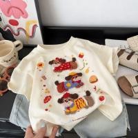 ราคา เสื้อยืดเด็กลายตุ๊กตา 3D น่ารัก เสื้อแขนสั้นแฟชั่น ใส่สบาย สไตล์เกาหลี แมทช์ง่าย (49707421471)