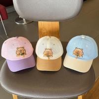 ราคา หมวกแก๊ปเด็ก Capybara หมวกตาข่ายการ์ตูนน่ารัก หมวกเด็กกันแดด ใส่เที่ยว (47656975845)