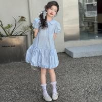 ราคา เดรสเด็กผู้หญิง คอปกตุ๊กตา แขนพอง ทรงพองน่ารัก สไตล์เกาหลี ใส่สบาย ชุดเจ้าหญิง (46708128062)