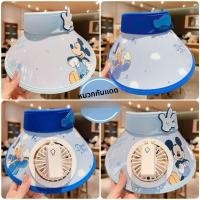ราคา หมวกกันแดดเด็ก Frozen Elsa ปีกกว้าง มีพัดลม ลายการ์ตูนน่ารัก ใส่เที่ยวหน้าร้อน (40979704982)