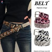 ราคา สายเดรสลายเสือดาว เข็มขัด buckle สตรีทสไตล์สำหรับผู้หญิง (53455124326)
