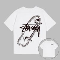 ราคา เกาหลี เสื้อแบบดารา เสื้อยืดแขนสั้น Oversize SLNDX0786 ผู้ชาย ผู้หญิง ลายทาง ตัวอักษร หลวม ลายสกรีน ฤดูร้อน ฤดูใบไม้ผลิ (49608568075)