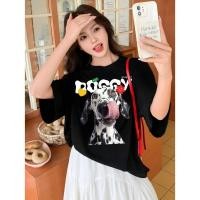 ราคา จัดส่งตลอด 24 ชั่วโมง เสื้อยืดผ้าคอตตอน M 4XL พิมพ์ลาย DOGGY พร้อมส่ง เสื้อยืดผู้ชาย เสื้อยืดผู้หญิง เสื้อยืดคู่รัก (53558712896)