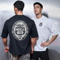 ราคา ผ้าฝ้าย100 เสื้อยืดโอเวอร์ไซส์ พิมพ์ลายกราฟฟิก เสื้อยืด เสื้อยืดชาย oversize T shirt (49408734064)