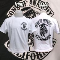 ราคา จัดส่งภายใน 12 ชั่ว เสื้อยืดคอกลมพิมพ์ลาย Sons of Anarchy Cotton S XXXL (45308742467)