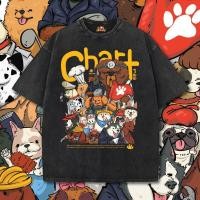 ราคา จัดส่งตลอด 24 ชั่วโมง เสื้อชาติหมา ผ้า Cotton 100 ของแท้ เสื้อยืดคุณภาพสูง เสื้อยืดคู่รัก (47308793304)