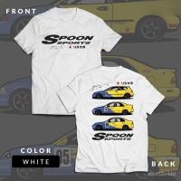 ราคา ผ้าฝ้าย100 ฮอนด้า ซีวิค สปูน เสื้อยืดกีฬา สำหรับรถยนต์ EG EK ESI ญี่ปุ่น JDM ดีไซน์ เสื้อยืดผู้หญิงหลวม (58008722835)