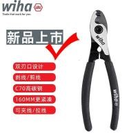 ราคา เยอรมนี wiha wiha คีมสายเคเบิลขนาดเล็ก 20 ซม ช่างไฟฟ้าทุ่มเทคีมทําลายลวดนําเข้ามัลติฟังก์ชั่คีมตัดลวดคีมปอก (48104784113)