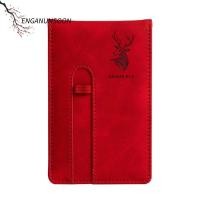 ราคา สมุดบันทึกกระเป๋า ENGANUNSOON สมุดบันทึกเส้นแนวนอน A7 A7 ปกหนังอเนกประสงค์ Portbale Planner Book ธุรกิจ (56408447792)