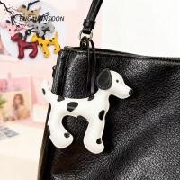 ราคา ENGANUNSOON กระเป๋าสะพายจี้ น่ารักสุนัขหนังเชือก Dalmatian สุนัข Charm ตกแต่ง PU หนังของขวัญ DIY กระเป๋า Charm จี้กระเป๋าเป้สะพายหลัง (56008438534)