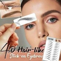 ราคา ENGANUNSOON สติ๊กเกอร์คิ้วกันน้ําแท้ สติ๊กเกอร์รอยสักคิ้วสูตรน้ํา (53308320114)