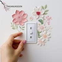 ราคา ENGANUNSOON สติ๊กเกอร์กันน้ํา DIY PVC Switch สติ๊กเกอร์ติดผนัง แฟชั่นดอกไม้สวยที่ถอดออกได้สติ๊กเกอร์ตกแต่งบ้านห้องนอนห้องน้ําห้องนั่งเล่น (55508434047)