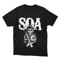 ราคา NEW เสื้อยืดวินเทจ son of anarchy S O A (50504626900)