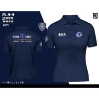 ราคา 2025 เสื้อโปโลEMR ชุดกู้ชีพ ชุดกู้ภัย งานปัก PL H 4 ไซส์ผู้หญิง (47901550093)