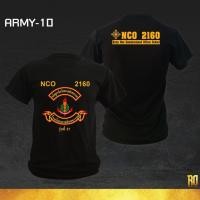 ราคา 2025 เสื้อซับในทหารนายสิบทหาร เสื้อทหารบก แขนสั้นคอกลม เสื้อยืด ARMY 10 (47201550126)