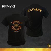 ราคา 2025 ARMY 3 เสื้อซับในทหารม้า คอกลมแขนสั้น Cavalry เสื้อทหารม้า (43726490111)