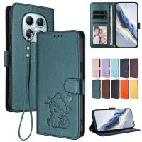 ราคา สไตล์หนังเคสโทรศัพท์สําหรับ Xiaomi 15T 15S Pro Poco C75 Redmi 14C 14R K80 K90 Pro Max Stand Flip ช่องใส่การ์ดกระเป๋าสตางค์พร้อมสายคล้อง (45706711886)