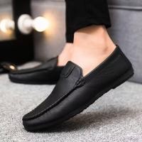 ราคา รองเท้าโลฟเฟอร์หนังผู้ชายคุณภาพสูงรองเท้าขับรถ Low Top Slip On ZPHE (55905599231)