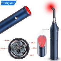 ราคา FYY แบบพกพาแสงสีแดงอินฟราเรดอุปกรณ์บําบัด Sore Canker Lip Therapy มือถือที่ถอดออกได้ช่องปากกายภาพบําบัด Wand สุขภาพบรรเทาอาการปวด (49805618255)