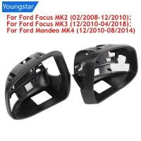 ราคา YST 1 PC รถด้านข้างกระจกมองหลังกรอบสําหรับ Ford Focus MK3 MK2 2012 2014 2015 2018 2010 2011 Mondeo MK4 กระจกกระจก Surround Trim (48155860512)