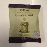 ราคา ข้าวกรอบการบินไทย 1ซอง รสกะหล่ำดอง 12g โปรลูกค้าใหม่ 1 บาท Rice Crackers Sauerkraut (54356937513)