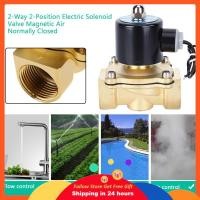 ราคา Supergoodsales Supergoodsales วาล์วโซลินอยด์ไฟฟ้า DC 12V 1 นิ้วทองเหลือง 2 ทิศทาง 2 ตำแหน่ง Magnetic Air ปกติปิด (54554307101)