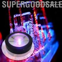 ราคา Supergoodsales ที่รองแก้ว LED ABS ที่วางแก้วทำความสะอาดง่ายอุปกรณ์บาร์สำหรับเครื่องดื่มจัดเลี้ยงงานปาร์ตี้ (25132489901)