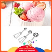 ราคา Supergoodsales Oreilet 3 ชิ้นชุดตักคุกกี้สแตนเลสที่ตักไอศกรีมพร้อมทริกเกอร์ปล่อยแป้งสำหรับบ้านอบขนมคัพเค้กมัฟฟินลูกชิ้น (56102964355)