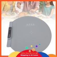 ราคา Supergoodsales Supergoodsales Asixxsix ถาดอุ่นไฟฟ้าเสื่ออาหารพร้อม 5 อุณหภูมิที่ปรับได้เครื่องทำความร้อนซิลิโคนแบบยืดหยุ่นสำหรับเคาน์เตอร์ครัวบุฟเฟ่ต์ปาร์ตี้สังสรรค์ สีเทา (54200526123)