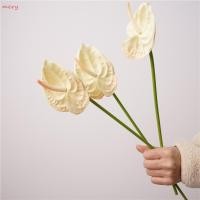 ราคา MERY Latex ดอกไม้ปลามปลอม DIY Real Touch ดอกไม้หน้าวัวประดิษฐ์ พื้นหลังงานแต่งงานตกแต่งบ้าน Party การจัดดอกไม้ (49458558535)
