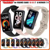ราคา สายนาฬิกา for Huawei Band 10 9 8 7 6 Honor Band 6 Polos ซิลิโคนสปอร์ต Soft Band Huawei Band 7 Band 6 (27907879668)