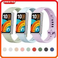 ราคา สายซิลิโคน for Smartwatch Huawei Band 11 11 Pro อุปกรณ์เสริมสร้อยข้อมือสายพานปรับได้กีฬาอ่อน for Huawei Band 11 (46058354715)