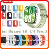ราคา สายยางซิลิโคน SmartWatch สำหรับ Huawei Watch Fit 4 Huawei Watch Fit 4 Pro ฟิล์มป้องกันหน้าจอ Huawei Fit 3 (27815383427)