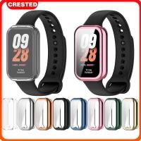 ราคา กรณี TPU สำหรับ Mi Band 8 Active Xiaomi Smart Band 8 Active ฝาครอบป้องกันหน้าจอ Smartwatch Redmi Band 2 (26561991764)