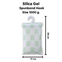 ราคา White Silica Gel Spunbond Hook 500g ซองกันชื้น แบบแขวน ตู้คอนเทนเนอร์ แขวนตู้เสื้อผ้า (12106875783)