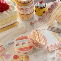ราคา FEELFLY 15 มม 200 ซม Dinging เค้ก Shop Series Kawaii สตรอเบอร์รี่ประกายทราย Washi เทป Creative DIY สมุดภาพวารสารเทปกาวเครื่องเขียน I3S3 (46258829765)