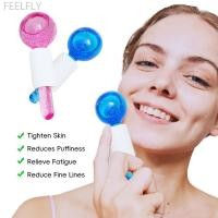 ราคา FEELFLY 1 2 PCS Ice Face Roller Ball ชุด Cryotherapy Facial Ice Globes กระชับผิวและอาการบวมลดเครื่องนวดหน้าสําหรับ Face Eye Contouring G6U5 (43750504375)
