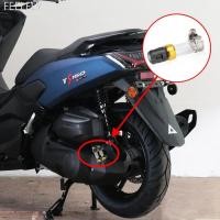 ราคา Feelfly 1 PC Universal Alloy รถจักรยานยนต์กรองอากาศท่อระบายน้ําสําหรับ PCX150 PCX160 ADV150 ADV160 Aerox 155 Nmax V1 V2 คลิก 125i 150i E7P4 (29468920592)