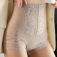 ราคา Feelfly ผู้หญิง Shapewear กางเกงเอวสูง Tummy Control กางเกงขาสั้นกางเกงไม่มีรอยต่อลูกไม้ Slimming ชุดชั้นใน Shaping หลังคลอด Belly Shaping กางเกง N8X7 (25037304448)