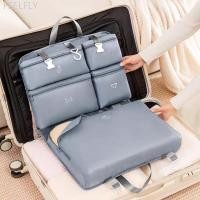 ราคา FEELFLY Travel เสื้อผ้า Organizer กระเป๋าเก็บล้างทําความสะอาดได้กระเป๋าเดินทางแบบพับได้สําหรับ Easy Packing Home Travel Storage อุปกรณ์เสริม G8N1 (48158377373)