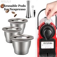 ราคา Feelfly Reusable Pods สําหรับ Nespresso สแตนเลสแคปซูล Crema Espresso ตัวกรองกาแฟ Reusable Pods อุปกรณ์กาแฟ I7Y8 (26922466976)