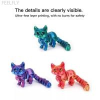 ราคา FEELFLY 3D พิมพ์แมวที่มีสีสัน Candy แมวน่ารักตัวเลขการกระทํา Artware เดสก์ท็อปเครื่องประดับตกแต่งห้อง E8N2 (45857038140)