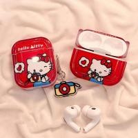 ราคา กระเป๋าหูฟัง Hello Kitty สำหรับถ่ายภาพ ไร้สาย Bluetooth AirPods Pro 1 2 3 4 ปกป้องหูฟัง (42850984715)