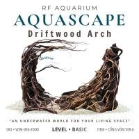 ราคา พิพิธภัณฑ์สัตว์น้ํา RF Hardscape Arch Gate Ver 6 l เค้าโครงตกแต่งตู้ปลาขนาดต่างๆ (55351548967)