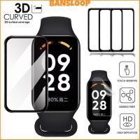 ราคา แก้วนิรภัย 3D ฟิล์มอ่อน for Xiaomi Mi Band 9 8 Active อุปกรณ์ป้องกันหน้าจอ for Smartwatch Redmi Band 2 Redmi Band 3 (29591298761)