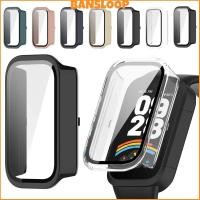 ราคา กรณีแก้วนิรภัย for Redmi Band 3 Mi Band 9 Active PC พลาสติกเต็มจอป้องกันกันชนฝาครอบอุปกรณ์เสริม for Mi Band 9 Active (43025888777)