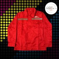 ราคา JT01 เสื้อแจ็คเก็ต J T Express สีแดง (26014267578)